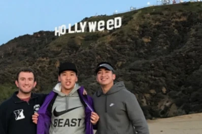 Hollywood comenzó 2017 con una broma en su emblemático cartel