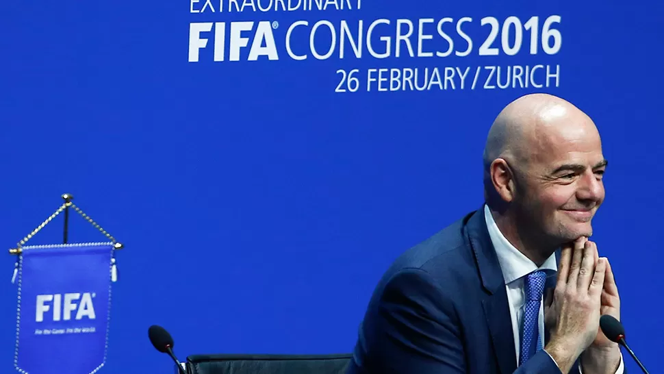 Gianni Infantino, presidente de FIFA.
FOTO DFE ARCHIVO