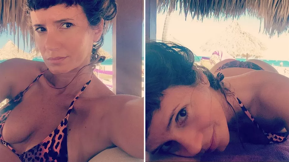 BELLA. La actriz descansa en las playas dominicanas. FOTO TOMADA DE INSTAGRAM.COM/GRISELDASICILIANI