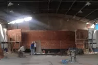 Atlético avanza en la remodelación de la sala de prensa