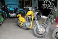 De aquella Harley Davidson a este “museo familiar”