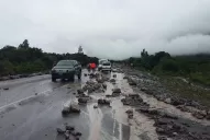 Jujuy: sigue cortada la ruta 9 en Volcán y hay alerta por posibles aluviones y tormentas