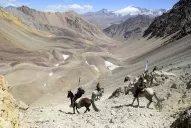 Una columna del Ejército de los Andes arrancó en Tucumán