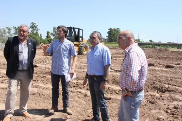 Comenzaron los trabajos de urbanización en la Costanera