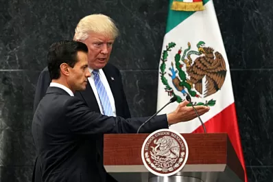 Trump se reunirá con el presidente mexicano y la primera ministra británica en la Casa Blanca