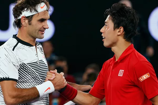 Federer venció a Nishikori y Murray quedó eliminado