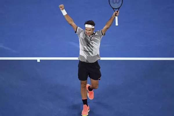 Federer volvió a ganar y se metió en la semifinal de Australia