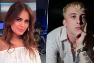 El beso que confirmaría el romance entre 'El Polaco' y Silvina Luna