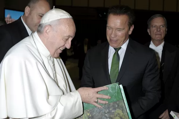 El Papa recibió a Terminator