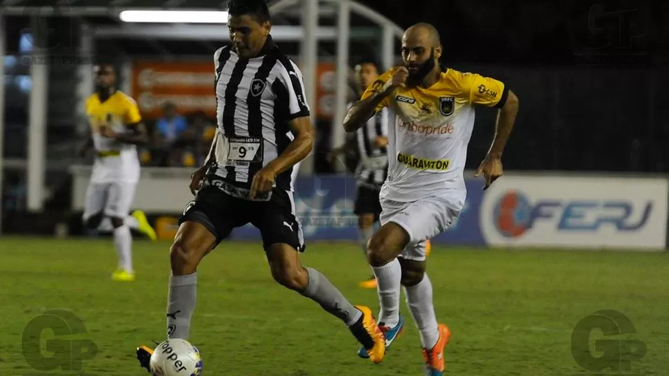 El formoseño Gervasio Núñez, en su paso por el Botafogo.
FOTO TOMADA DE gazetapress.com