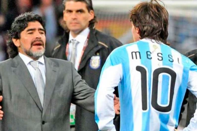 Maradona: en 56 años no vi a nadie mejor que Messi