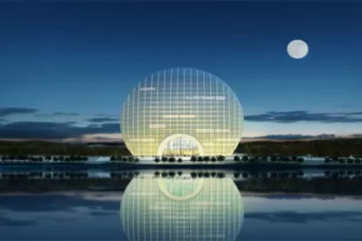 Una joya que brilla en el paisaje chino