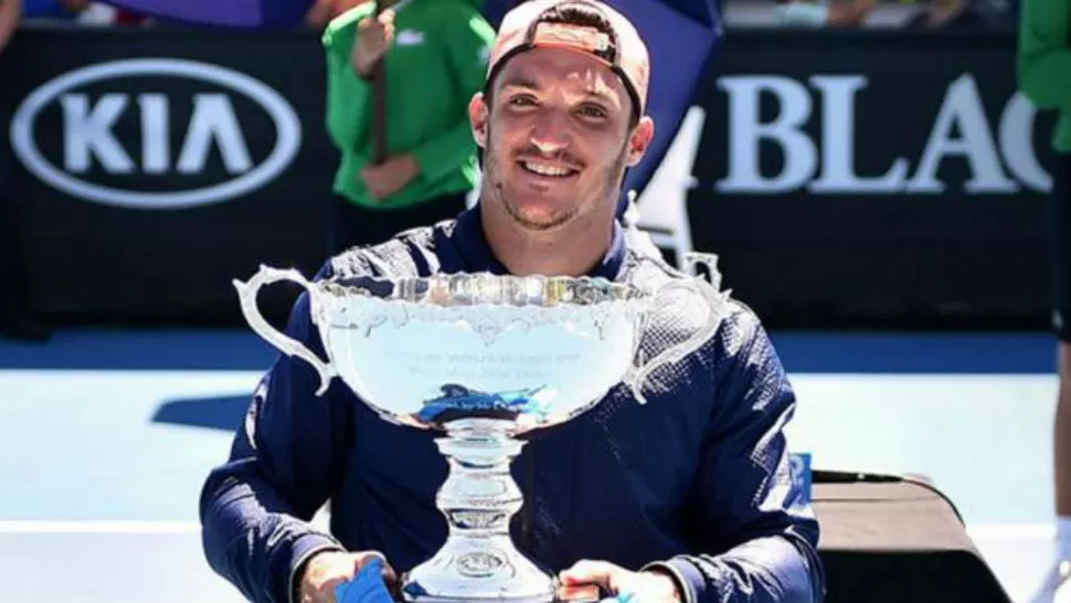 Tenis adaptado: un argentino, campeón en el Abierto de Australia