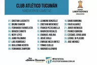 Estos son los dorsales de Atlético para la Copa Libertadores