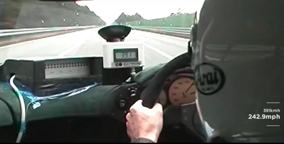 Así llegó Mc Laren F1 a los 391 kilómetros por hora en 1998