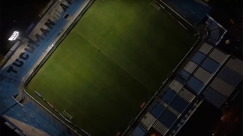 Video: el Monumental visto desde un drone, horas antes del debut en la Libertadores