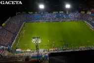 Mirá el gran recibimiento a Atlético visto desde un drone