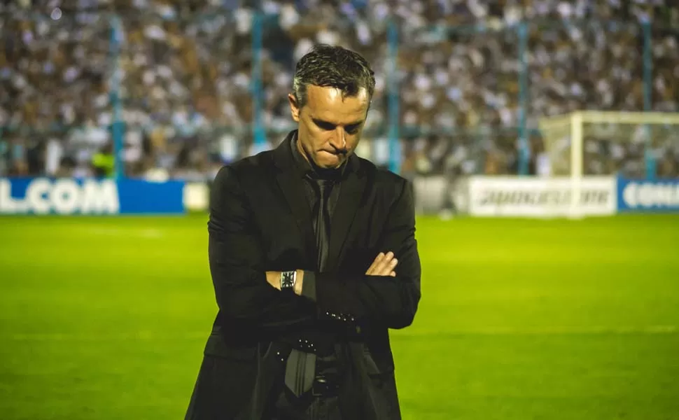 Pablo Lavallén, director técnico de Atlético Tucumán. FOTO LA GACETA/ ADRIÁN LUGONES.