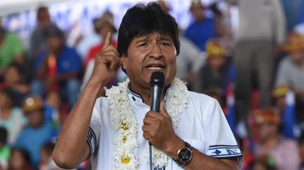 MEDIDAS. Evo Morales, presidente de Bolivia. FOTO TOMADA DE LANACION.COM.AR. 