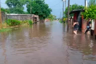 En pocas horas, Los Vallistos se convirtió en un enorme río