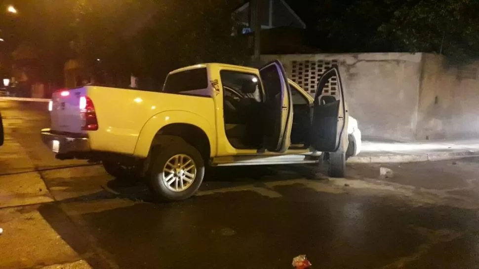 SORPRESA. La camioneta fue ubicada con daños en Maipú al 1.500.  