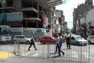 Por el juicio contra el Clan Ale no se puede circular por calle Chacabuco