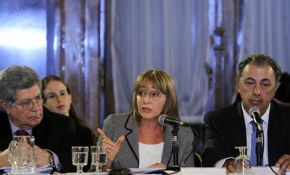 OTRO REVÉS JUDICIAL PARA GILS CARBÓ. La procuradora general de la Nación en una foto de mayo de 2015. dyn (archivo)