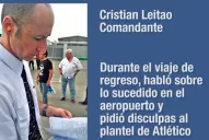 El capitán aseguró que no había razones para detener el vuelo de Atlético en Guayaquil
