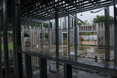 Temen que un centro para adictos no se termine