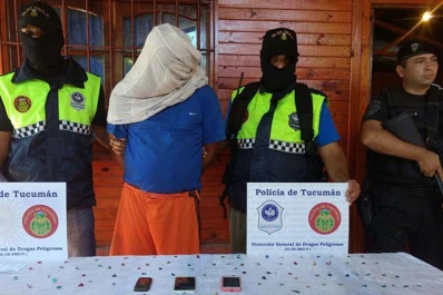 Secuestran droga y un arma de fuego luego de las denuncias de los vecinos del Tuquito