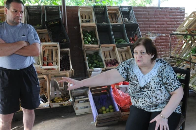 El verdulero baleado en Yerba Buena volvió a su casa y fue visitado por Campero