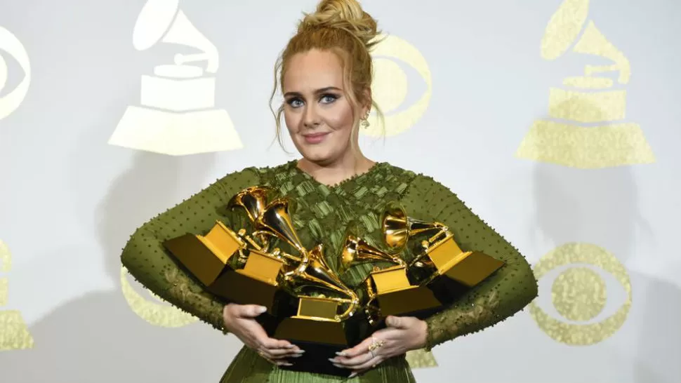 ADELE. La gran ganadora de los Grammy. REUTERS