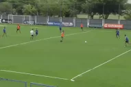 Escándalo en Boca: así se agarraron a las piñas Insaurralde y Silva