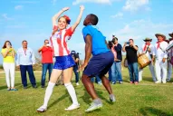 Video: los jugadores de Junior bailaron con la reina del Carnaval