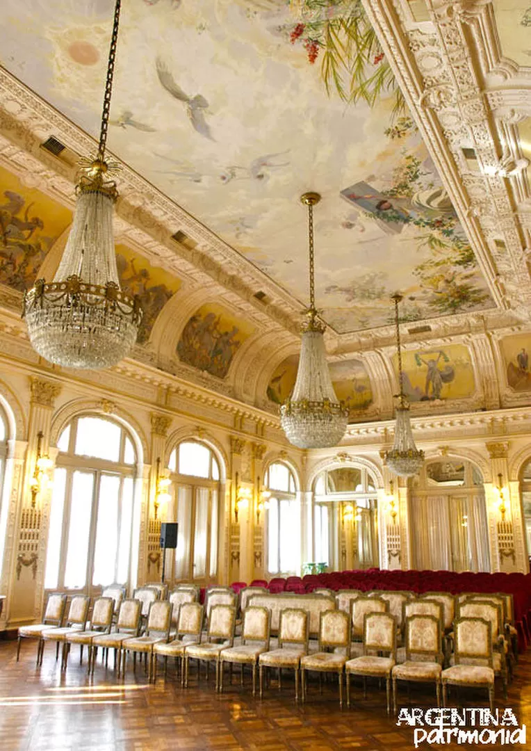 CASA DE GOBIERNO. El Salón Blanco es considerado por los expertos como una “joya” latinoamericana. patrimonio argentina