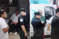 Juicio al Clan Ale: La Chancha no pudo bajar de la ambulancia y se quedó afuera de la audiencia