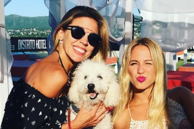 El accidente hot de Virginia Gallardo durante un Facebook Live