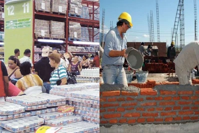 Los precios mayoristas subieron un 25% y los costos de la construcción el 30% en enero