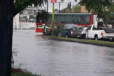 Cerca de un centenar de familias fueron afectadas por el temporal