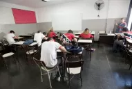 Más del 80% de los chicos fueron a rendir en el primer día de examen