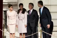 En su primera visita de Estado, los reyes de España le dieron la bienvenida a Macri