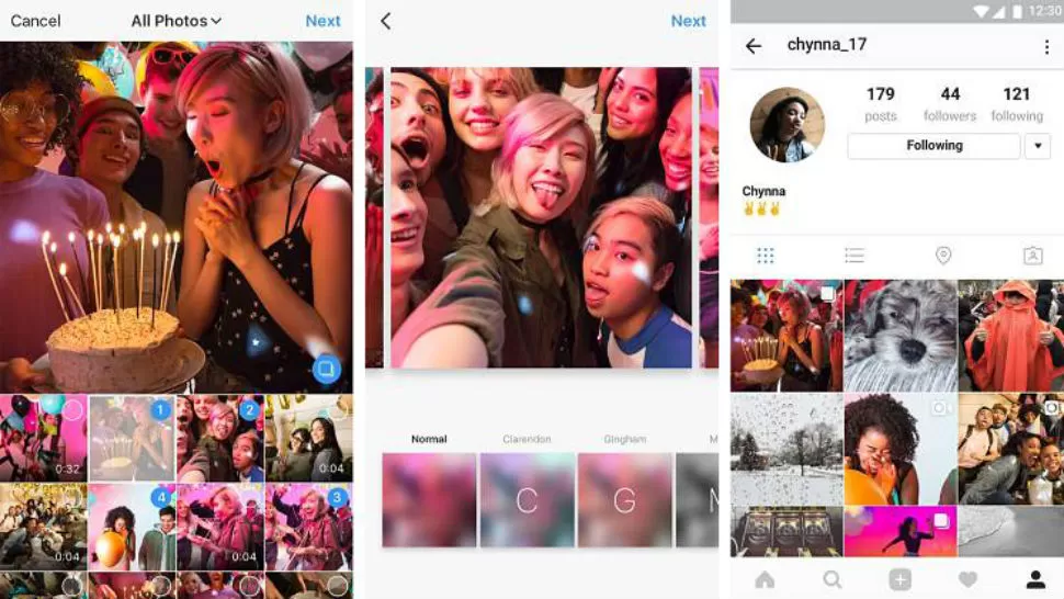 Ahora Instagram permite subir hasta 10 fotos al mismo tiempo