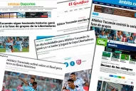 Los medios de todo el país destacaron la clasificación de Atlético en la Copa Libertadores