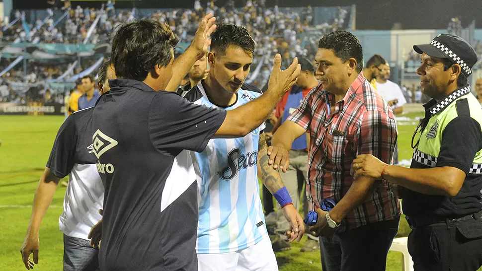 Zampedri lleva marcado tres goles desde el comienzo de la Copa Libertadores. LA GACETA/FOTO DE HÉCTOR PERALTA