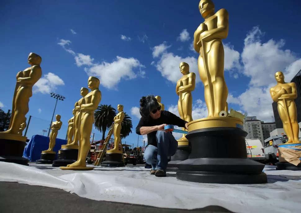 CODICIADAS. Las estatuas, en escala humana, del premio de Hollywood. reuters
