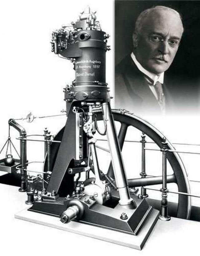 Quien invento el motor diesel