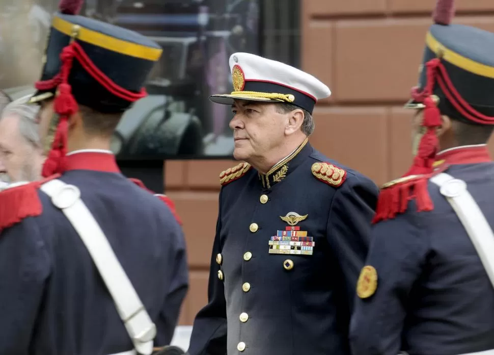 COMPROMETIDO. El ex Jefe del Ejército permanece detenido en La Rioja. dyn 