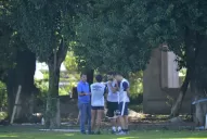 Leito tocó todos los temas: paro, premios y logística