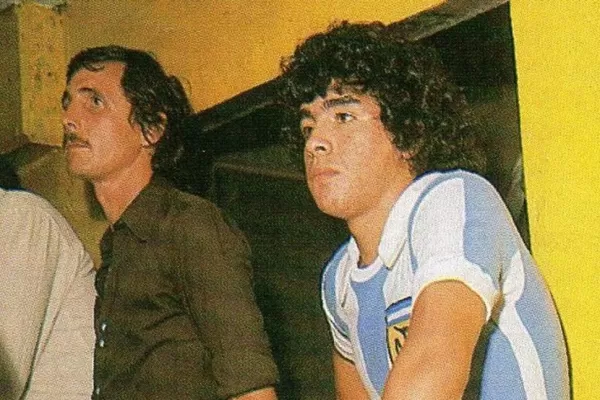 Se cumplieron 40 años del debut de Maradona en la Selección
