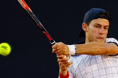 Cayó el último argentino: Schwartzman perdió con Cuevas y quedó fuera del Abierto de San Pablo